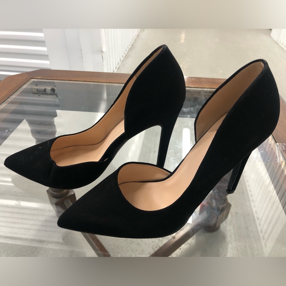 Black High Heels Size 7.5